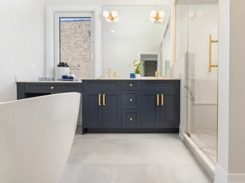 Bucktown Master Bathroom Renovation — detail 1